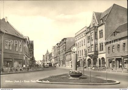 Koethen Anhalt Ernst Thaelmann Strasse