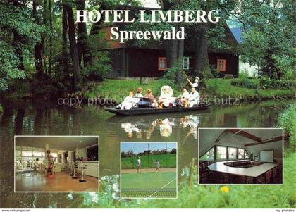 Limberg Cottbus Hotel Restaurant Limberg im Spreewald Kahnfahrt Tennis