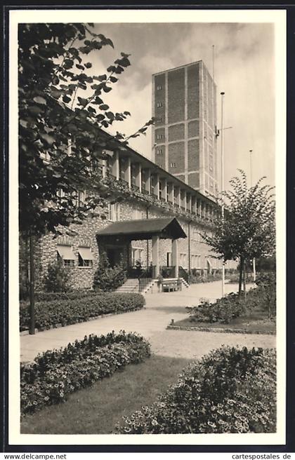 AK Kornwestheim, Blick auf das Rathaus
