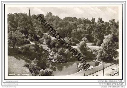 Berlin-Kreuzberg - Der Kreuzberg - Foto-AK  50er Jahre
