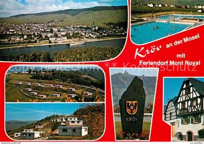 Kroev Mosel Panorama Schwimmbad Bungalows Fachwerk