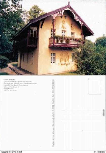Kromlau-Gablenz (Oberlausitz) Kromola Jaboc Kavalierhaus 1995