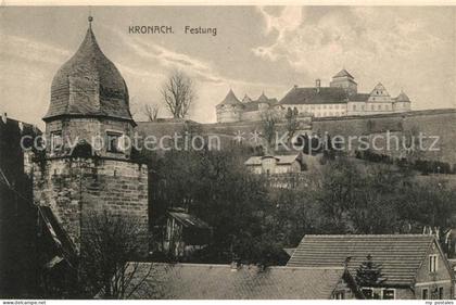 Kronach Oberfranken Festung