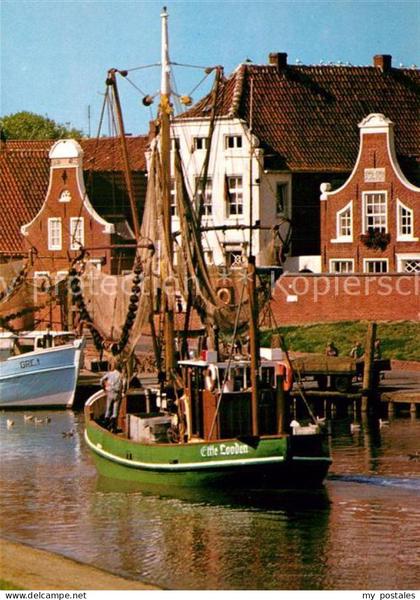 Greetsiel Krummhoern Aurich Niedersachsen Fischerboot