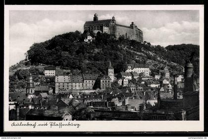 AK Kulmbach, Ortsansicht mit Plattenburg