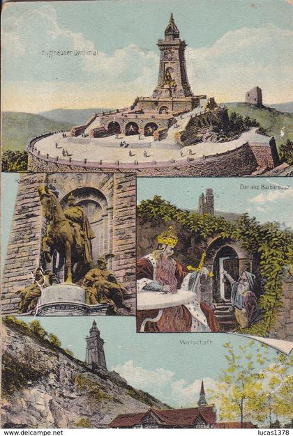 KYFFHÄUSER, Kaiser - Wilhelm I Denkmal, Wirtschaft,, Barbarossa