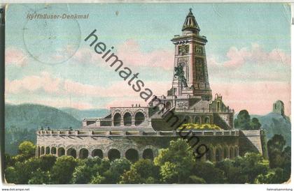 Kyffhäuser - Verlag C. Werneburg Frankenhausen - gel. 1908
