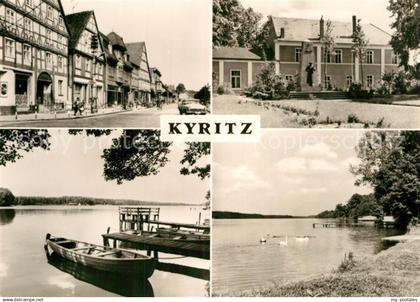 Kyritz Brandenburg Ortspartie und See