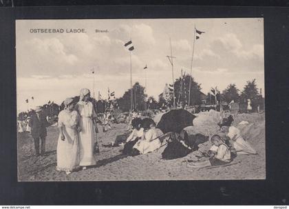 Dt. Reich AK Laboe Strand 1914