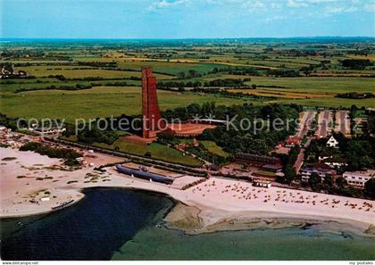 Laboe Fliegeraufnahme Marine Ehrenmal