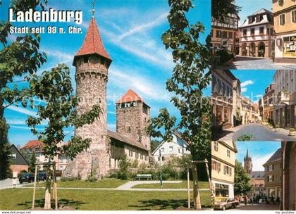 Ladenburg Historische Fachwerkhaeuser Stadtbefestigung Altstadt