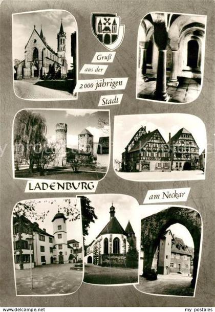 Ladenburg Teilansichten 2000jaehrige Stadt