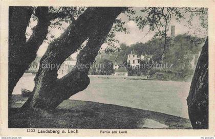 Landsberg Lech Bayern Partie am Lech