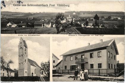 Gruss aus Schlossharrbach - Post Vilsbiburg