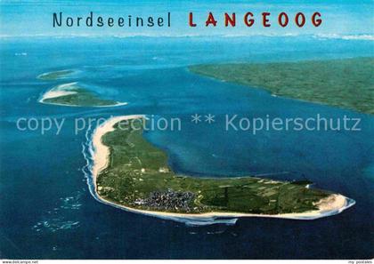 Langeoog Nordseebad Fliegeraufnahme