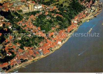 Lauenburg Elbe Fliegeraufnahme