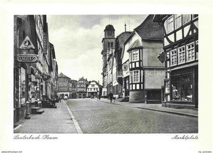 Eisenbach Vogelsbergkreis Lauterbach Hessen Marktplatz Gallus-Apotheke Fachwerkh