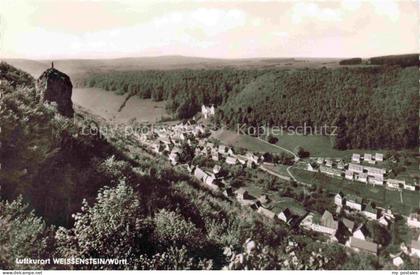 Weissenstein Lauterstein Wuerttemberg Goeppingen BW Panorama Luftkurort