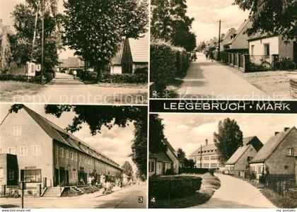 Leegebruch Karl Marx Str Am Hauptgraben Eichenallee Pestalozzischule am Weidenst