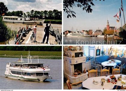 Leer Ostfriesland Germania Schiffahrtsgesellschaft Teilansichten