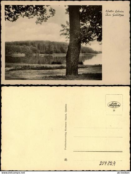 Ansichtskarte Lehnin-Kloster Lehnin Umland-Partie Am Gohlitzsee 1920