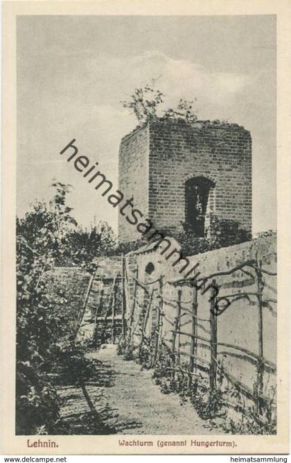Lehnin - Wachturm (Hungerturm) - Verlag Hermann Haack Genthin
