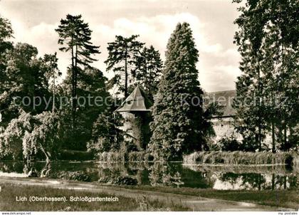 Lich Hessen Schlossgartenteich