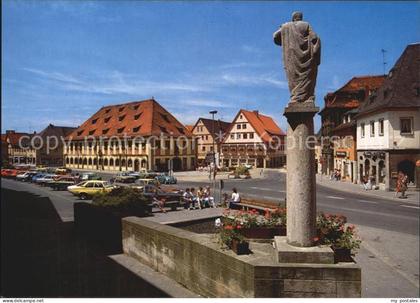 Lichtenfels Bayern Marktplatz Statue