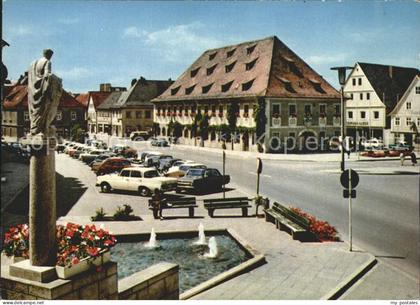 Lichtenfels Bayern Stadtplatz Rathaus
