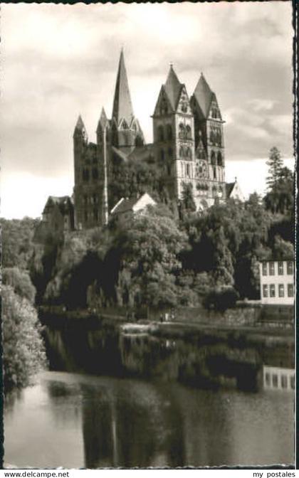 Limburg Lahn Limburg Dom ungelaufen ca. 1955