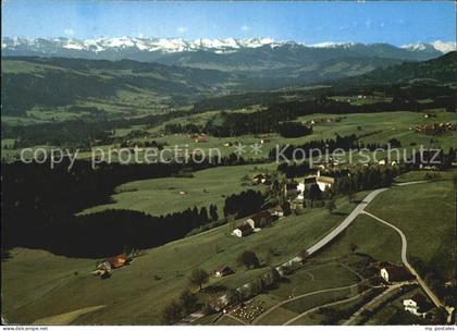 Lindenberg Allgaeu Fliegeraufnahme Kursanatorium Lindenberg Ried