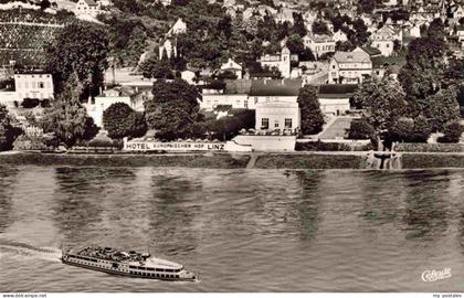 Linz Rhein Rheinland-Pfalz Luftaufnahme Hotel-Europaeischer-Hof Linz-am-Rhein Rh