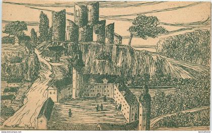 Lobenstein nach einer alten Zeichnung