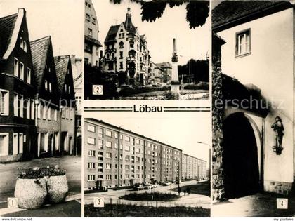 Loebau Sachsen Badergasse Thaelmannring Loebau Nord Stadtpfeifer