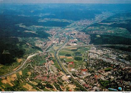 LoeRRACH Baden BW Fliegeraufnahme