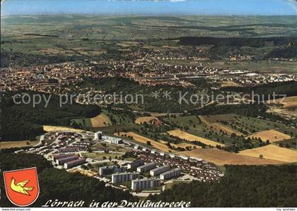LoeRRACH Baden BW Fliegeraufnahme
