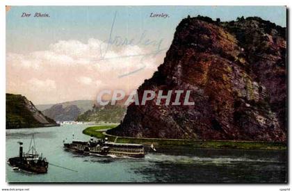 CPA Der Rhein Loreley