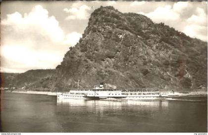 Lorelei Loreley Loreley Rhein bei St. Goarshausen o 1956