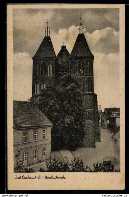 AK Bad Luckau /N.-L., Nicolaikirche