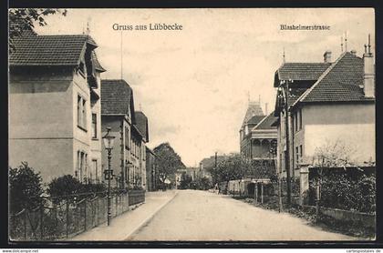 AK Lübbecke, Partie in der Blasheimerstrasse