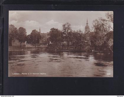 Dt. Reich AK Lübben Partie an der kleinen Mühle