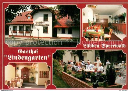 Luebben Spreewald Gasthof Lindengarten Restaurant Terrasse
