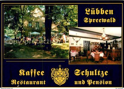 Luebben Spreewald Kaffee Schultze Restaurant Pension