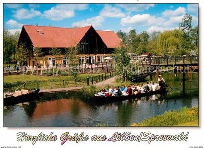 Luebben Spreewald Kahnfahrt im Spreewald