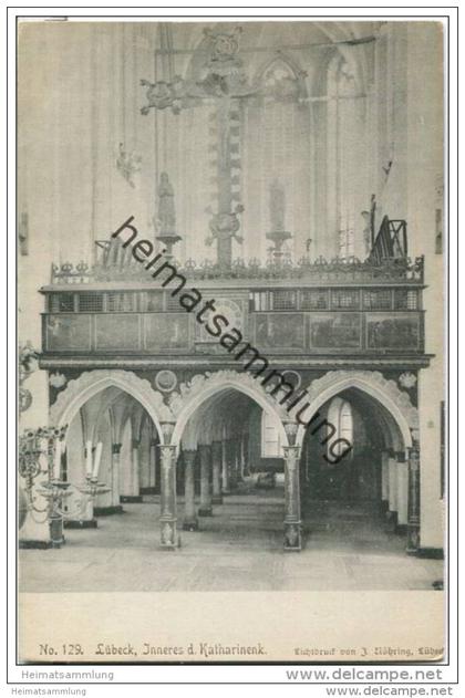 Lübeck - Inneres der Katharinenkirche