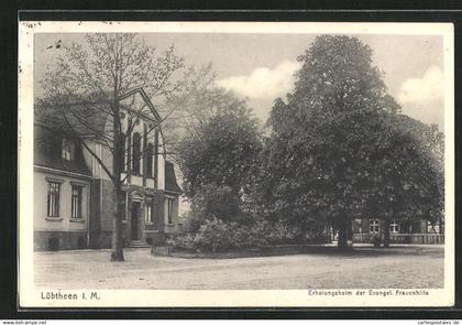 AK Lübtheen i. M., Erholungsheim der Evangel. Frauenhilfe