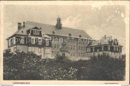 Luedenscheid Lehrerseminar