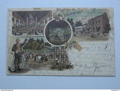 LÜNEN , Gasthof   , Schöne Karte   1899