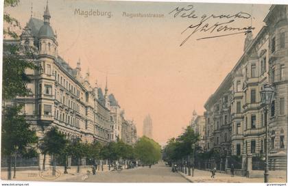 MAGDEBURG  AUGUSTUSSTRASSE         2 SCANS