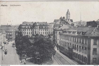 MAINZ (Rhénanie - Palatinat) : Schillerplatz